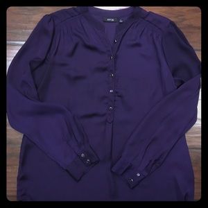 Apt 9 purple blouse medium